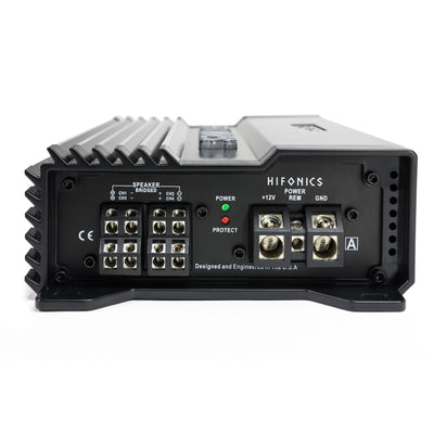 Hifonics A1200.4D Alpha 1200W 4 Channel Car Audio Amplifier, Super D-Class - VMInnovations