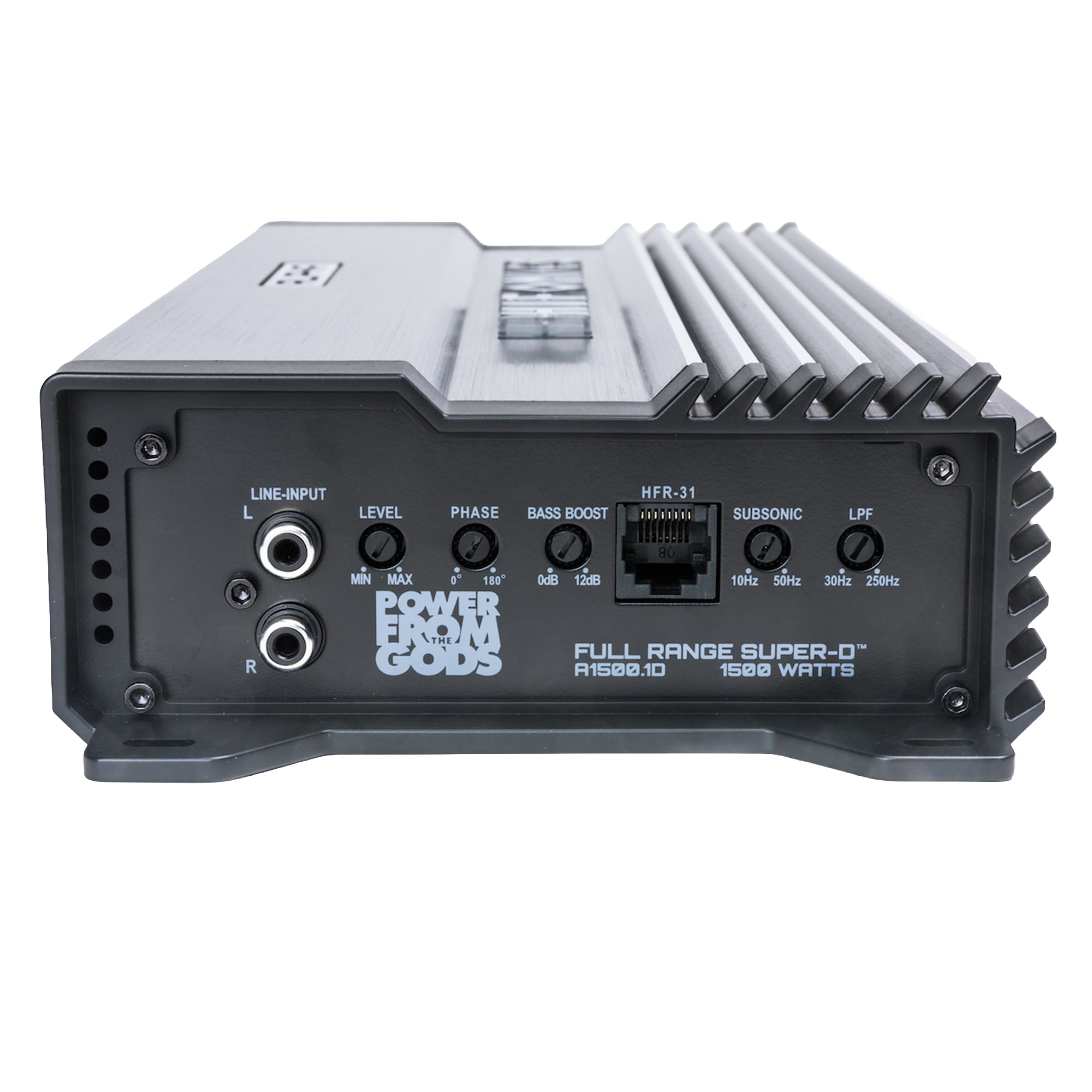 Hifonics A1500.1D Alpha 1500W Monoblock Car Amplifier 1 Ohm Stable with Remote - VMInnovations