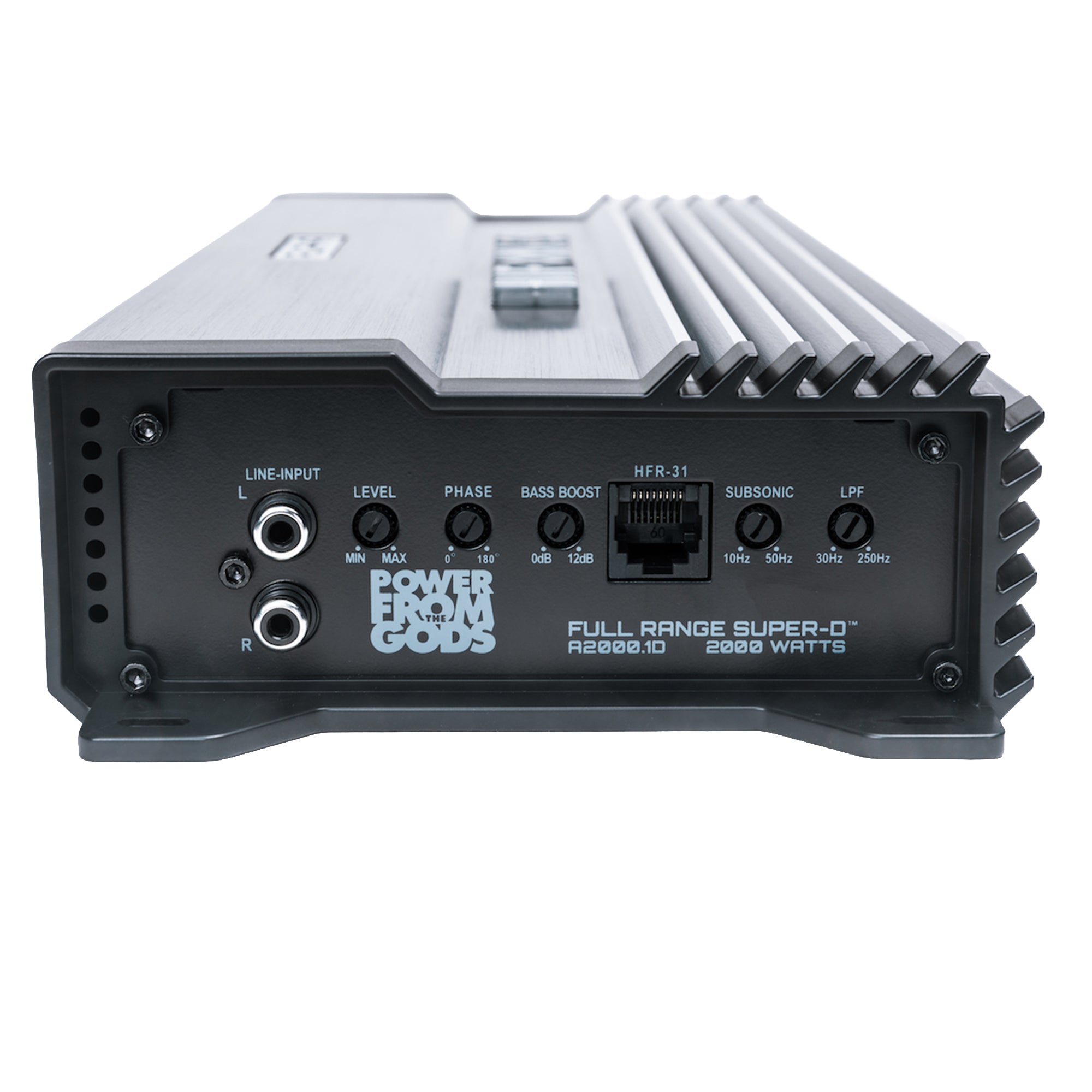 Hifonics A2000.1D Alpha 2000W Monoblock Car Amplifier 1 Ohm Stable with Remote - VMInnovations
