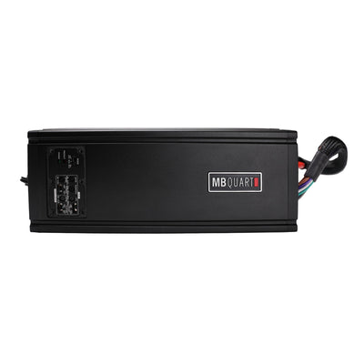 MB Quart Discus 5 Channel Marine Amplifier with Top Mounted Controls, 500 Watts - VMInnovations