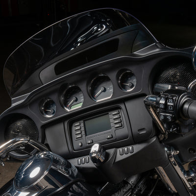 MB Quart 6.5" 3-Way Coaxial Speakers,14-23 Harley Davidson Street & Ultra Glide - VMInnovations