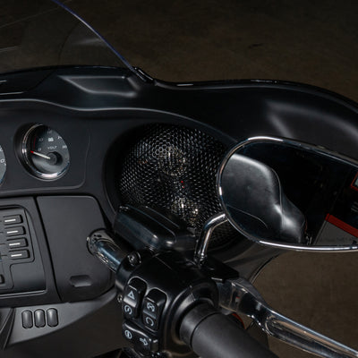 MB Quart 6.5" 3-Way Coaxial Speakers,14-23 Harley Davidson Street & Ultra Glide - VMInnovations