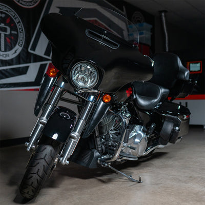 MB Quart 6.5" 3-Way Coaxial Speakers,14-23 Harley Davidson Street & Ultra Glide - VMInnovations
