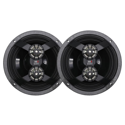 MB Quart 6.5" 3-Way Coaxial Speakers,14-23 Harley Davidson Street & Ultra Glide - VMInnovations