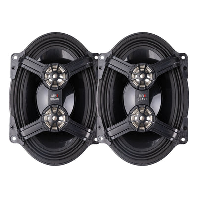 MB Quart 5x7" 3-Way Coaxial Speakers, 06-22 Harley Davidson Street & Ultra Glide - VMInnovations