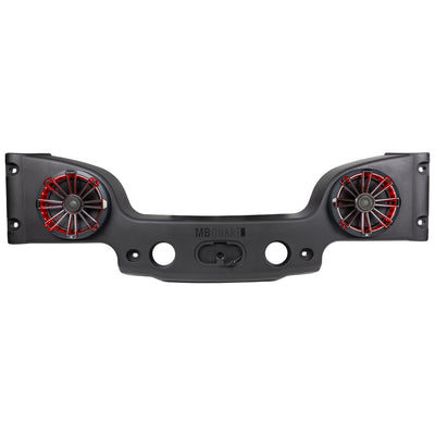 MB Quart Dual 8" Coaxial Speakers for 2007-2018 Jeep Wrangler JK, 140W Power - VMInnovations
