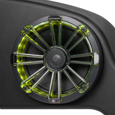 MB Quart Dual 8" Coaxial Speakers for 2007-2018 Jeep Wrangler JK, 140W Power - VMInnovations