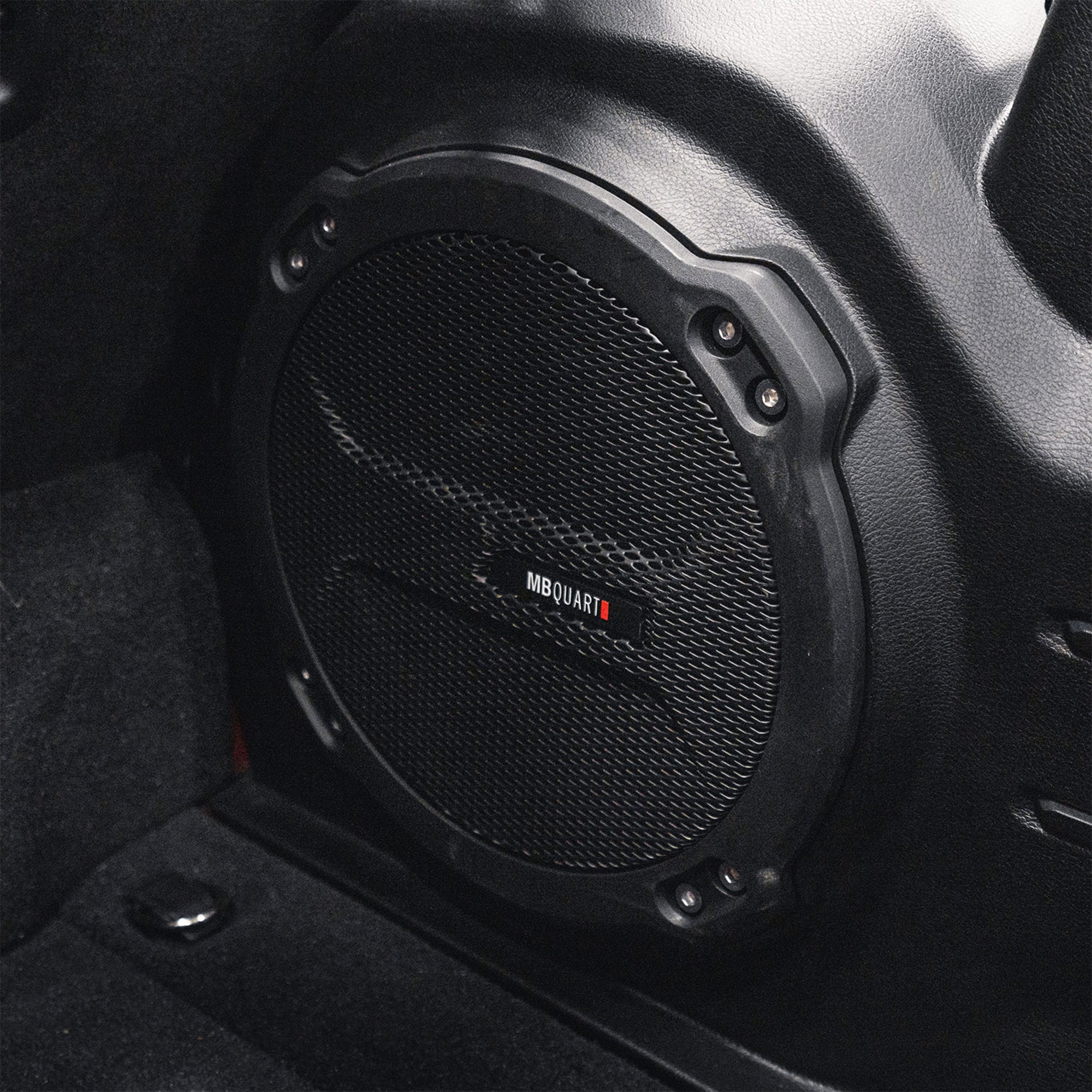 MB Quart 10" Subwoofer Upgrade for 2018-Current Jeep Wrangler JL, 400W Amplifier - VMInnovations