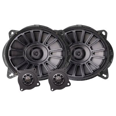 MB Quart 6 Speaker 700W Audio System Upgrade Kit for 2016-2019 Toyota Tacoma - VMInnovations