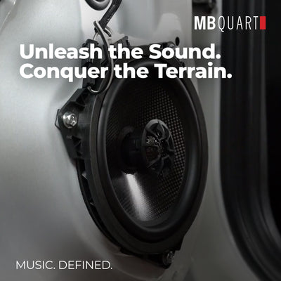 MB Quart 6 Speaker 700W Audio System Upgrade Kit for 2016-2019 Toyota Tacoma - VMInnovations