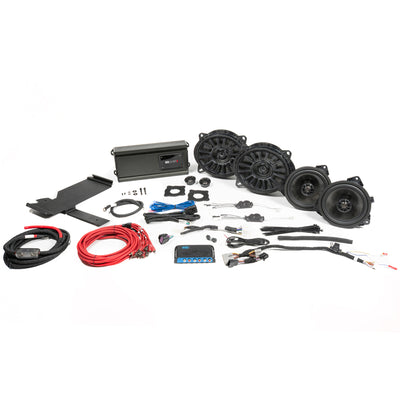 MB Quart 6 Speaker 700W Audio System Upgrade Kit for 2016-2019 Toyota Tacoma - VMInnovations