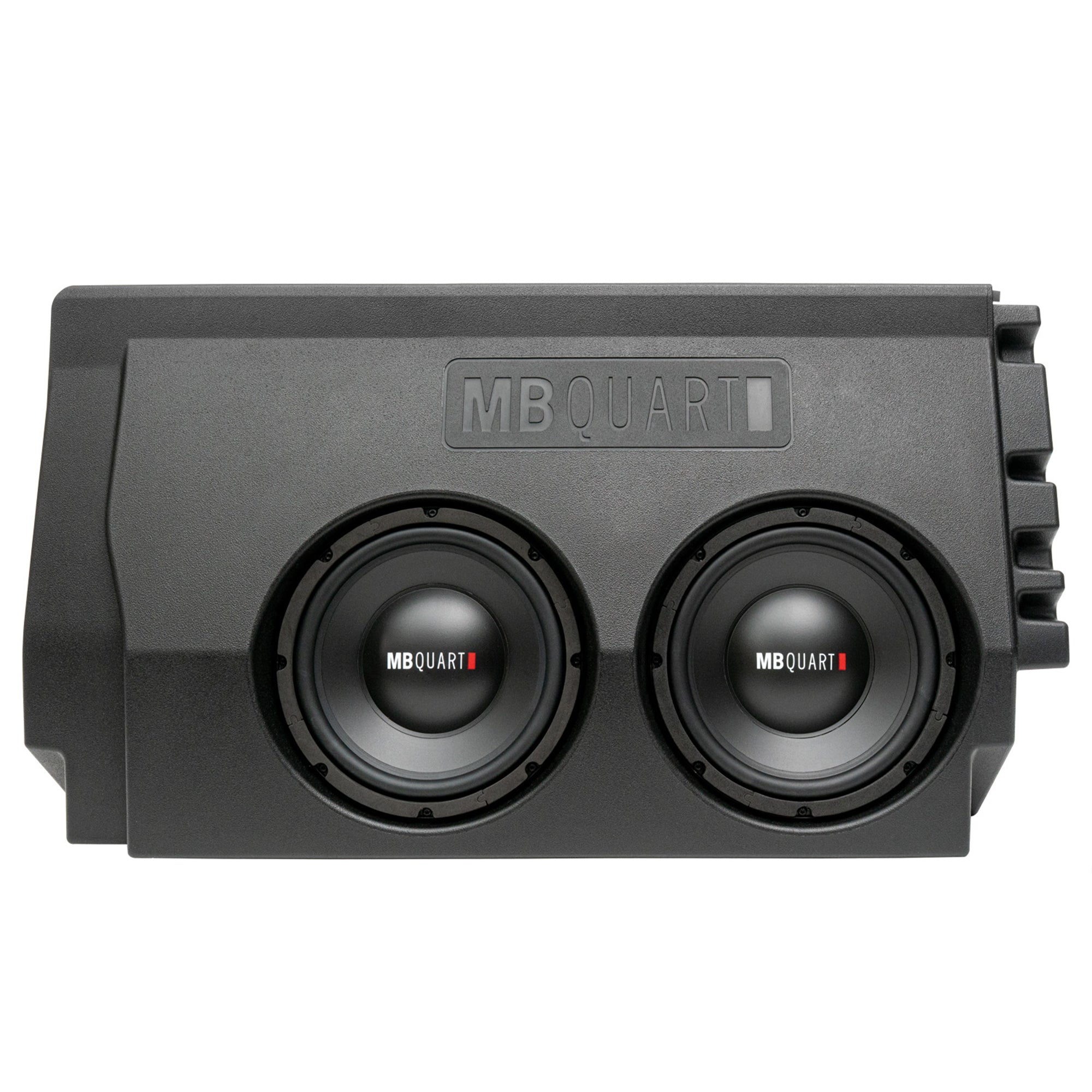 MB Quart Dual 10" Subwoofer Upgrade with Enclosure for 2016-2023 Toyota Tacoma - VMInnovations