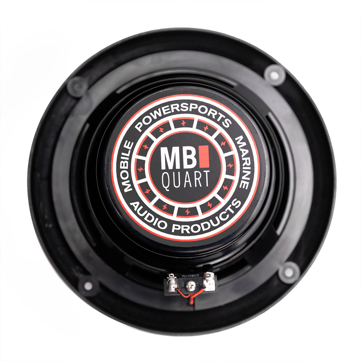 MB Quart NF1-116B Nautic Series Marine Coaxial Speakers, 2 Pair, 6.5 Inch, Black