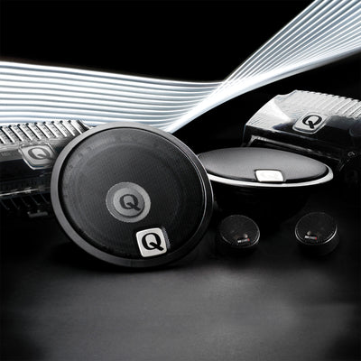 MB Quart Q Series 6.5" 2 Way Component Speakers with 1" Titanium Dome Tweeters - VMInnovations