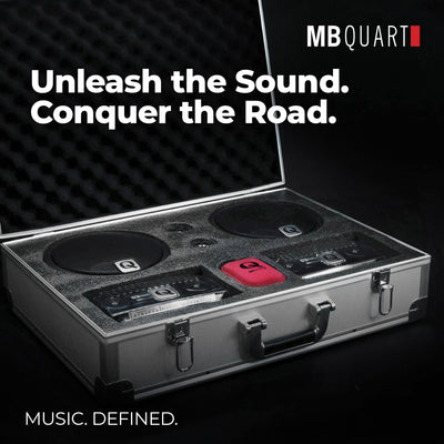 MB Quart Q Series 6.5" 2 Way Component Speakers with 1" Titanium Dome Tweeters - VMInnovations