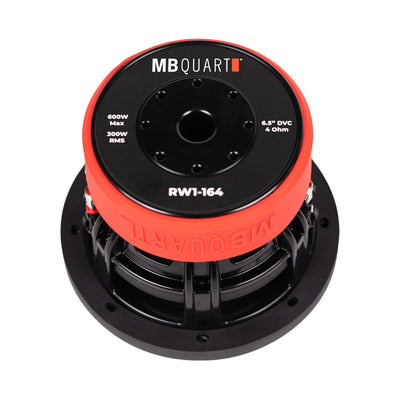 MB Quart Reference 6.5" Subwoofer with 1.5" Voice Coils for Car Audio, 1200W - VMInnovations