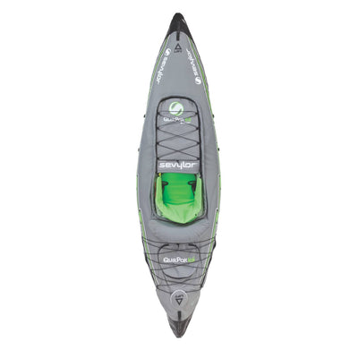 Sevylor K5 1 Person Inflatable Kayak w Hand Pump & Paddle (For Parts)