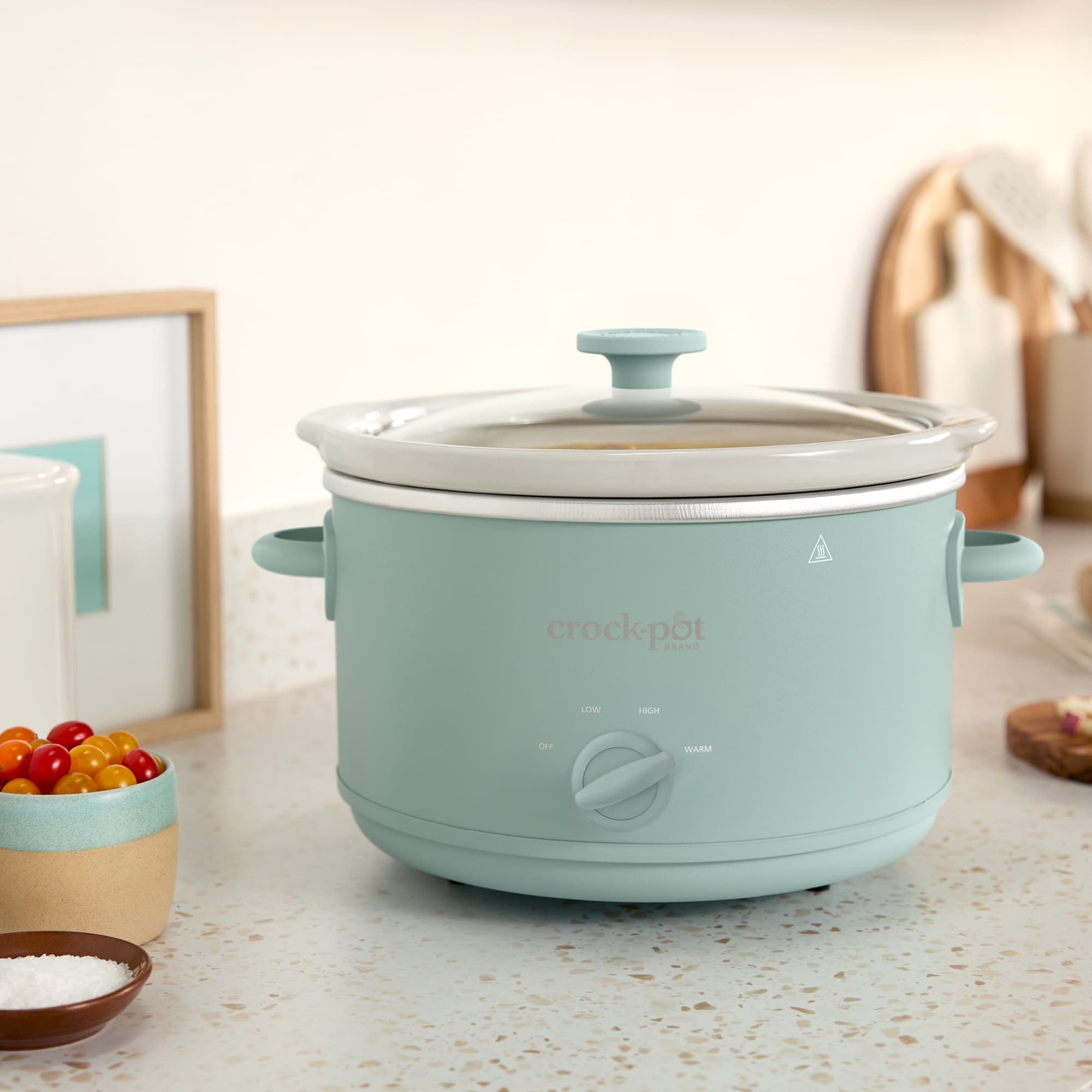 Crock Pot Design Series Manual Slow Cooker, 4.5 Qt Kitchen Appliance (Open Box)
