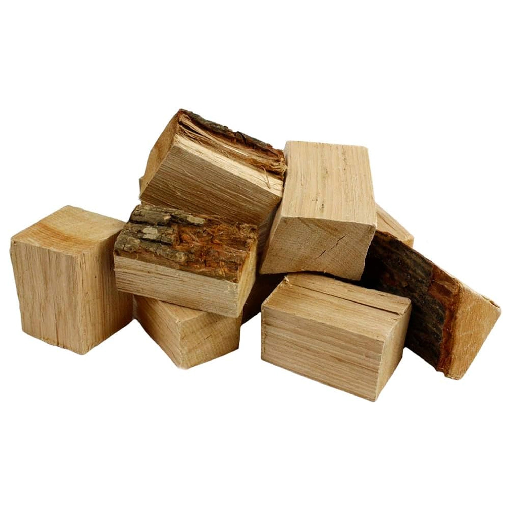 Bear Mountain BBQ Hickory BBQ Wood Chunks for Grilling, 4 lb Bag-Pack of 4 - VMInnovations