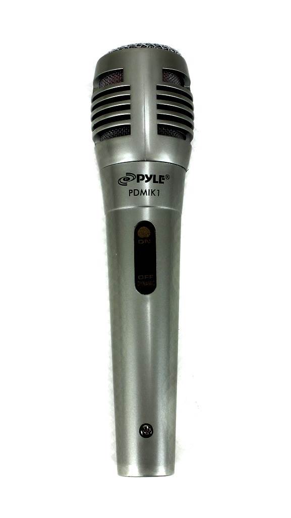 4) PYLE PDMIK1 Professional Moving Coil Dynamic Handheld Microphones Mic + Cable