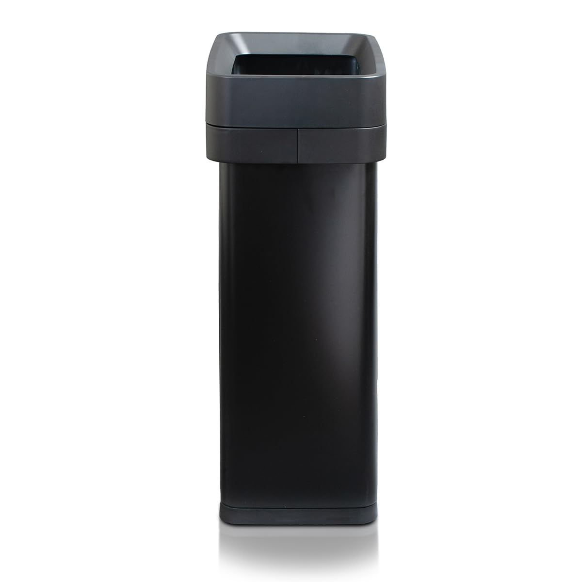 Clorox Trash Can, 13 Gallon Stainless Steel Slim Open Top Garbage Bin,(Open Box) - VMInnovations
