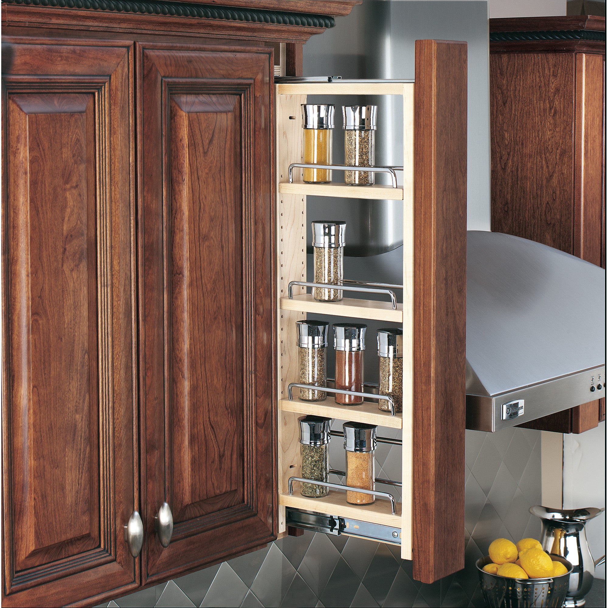 Rev-A-Shelf 3"x30" Pullout Between Cabinet Wall Filler (Certified Refurbished)