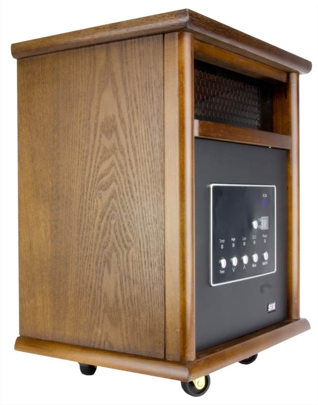 LifeSmart L-HOM6-NS12 1500 Watt 6 Element Infrared Heater 1800sqft - Open Box