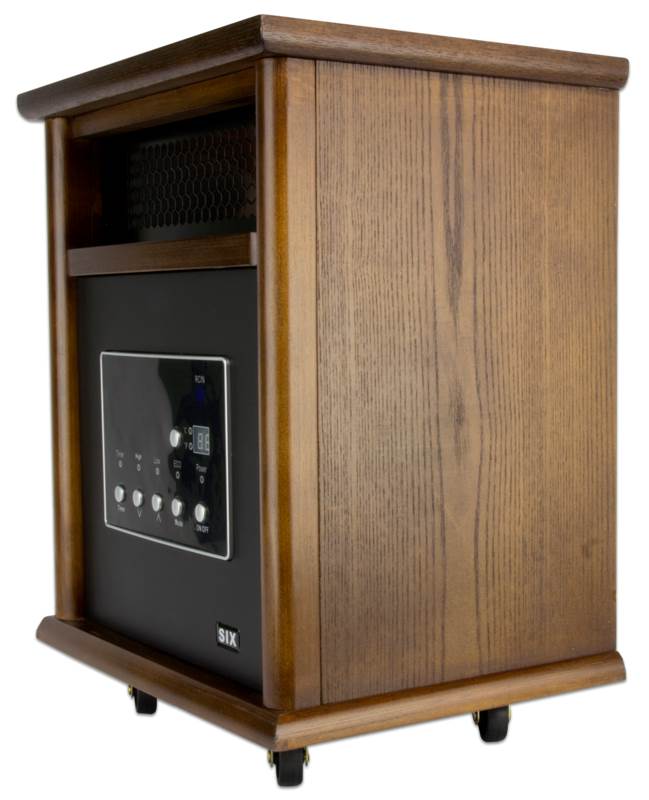 LifeSmart L-HOM6-NS12 1500 Watt 6 Element Infrared Heater 1800sqft - Open Box