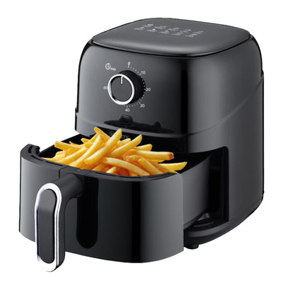 Kitchen Elite 2.5 Qt. Compact Mechanical Air Fryer, Countertop Cooker (Open Box)