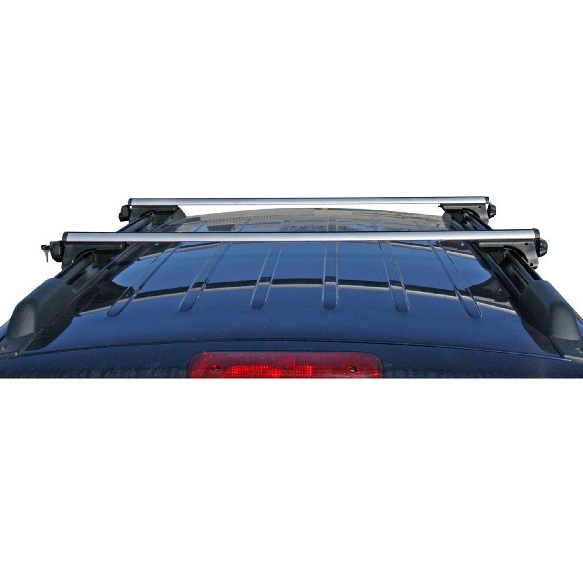Apex Universal Aluminum Roof Cross Bars, Side Rail Mounted (Open Box)