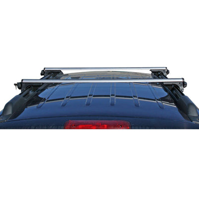 Apex Universal Aluminum Roof Cross Bars, Side Rail Mounted with Adjustable Knobs (Used)