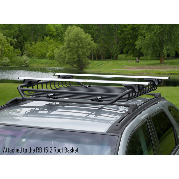Apex Universal Aluminum Roof Cross Bars, Side Rail Mounted (Open Box)