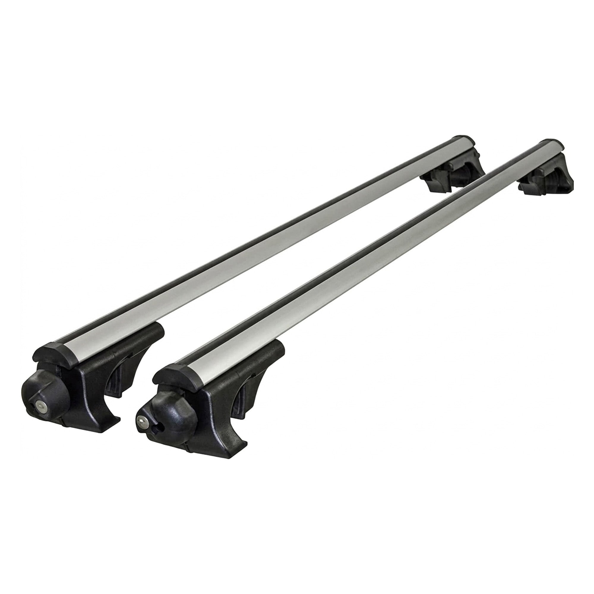 Apex Universal Aluminum Roof Cross Bars, Side Rail Mounted (Open Box)