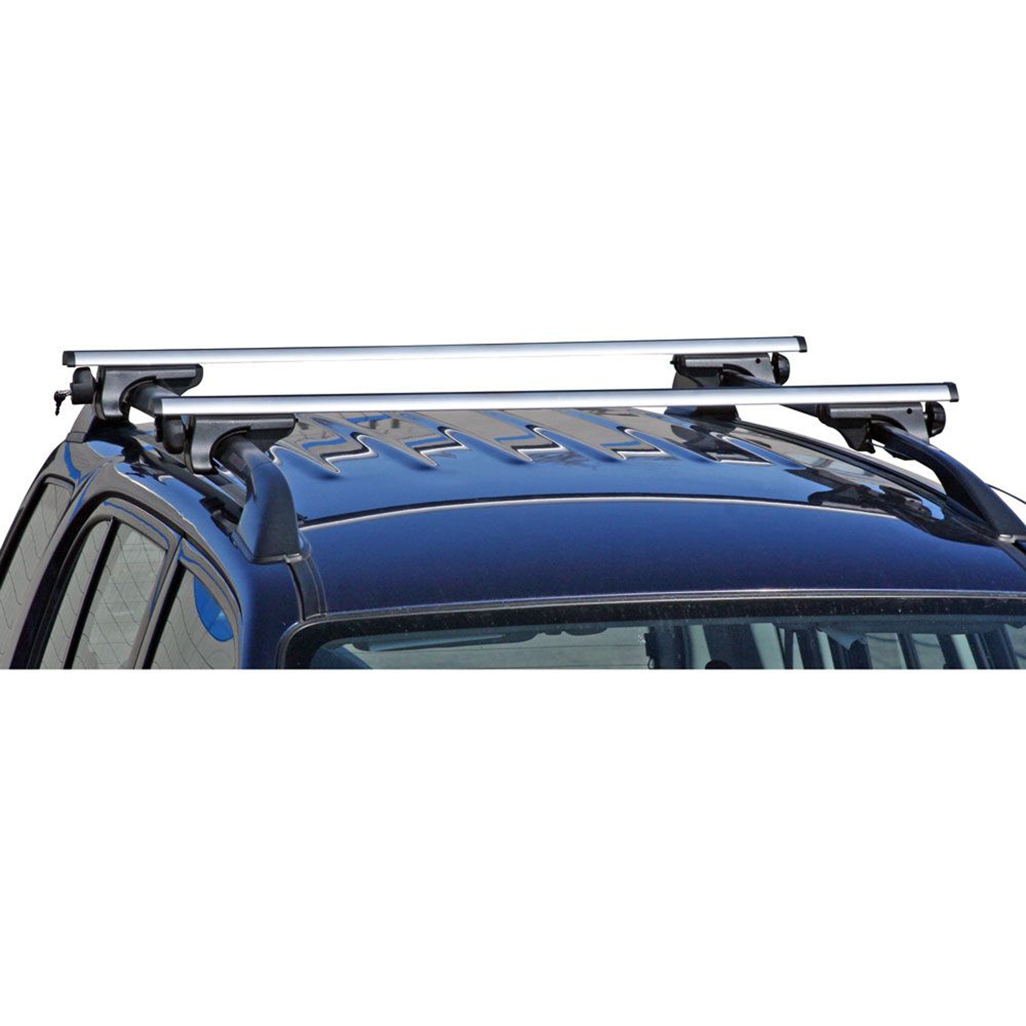 Apex Universal Aluminum Roof Cross Bars, Side Rail Mounted (Open Box)