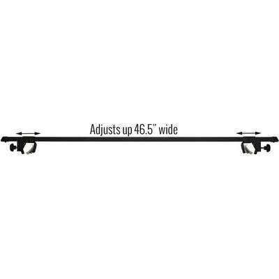 Apex Universal Steel Roof Cross Bars, Side Rail Mounted (Open Box)