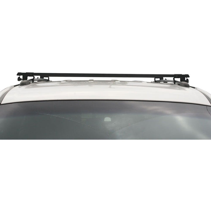 Apex Universal Steel Roof Cross Bars, Side Rail Mounted w/Adjustable Rubber Feet - VMInnovations