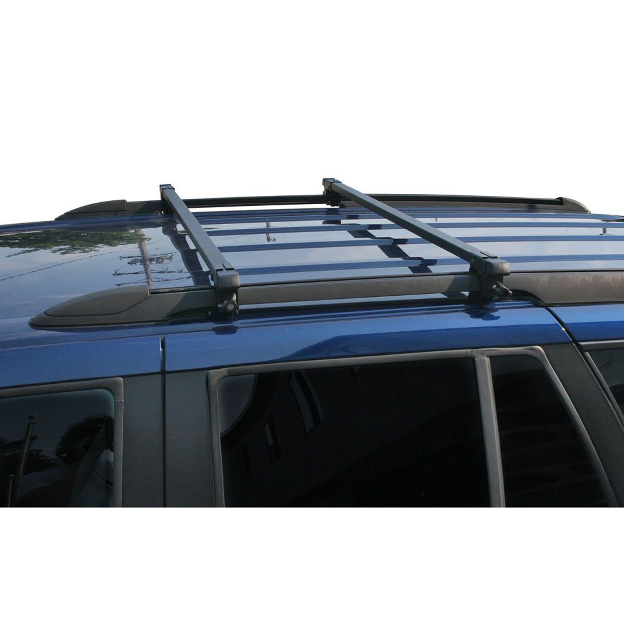 Apex Universal Steel Roof Cross Bars, Side Rail Mounted (Open Box)