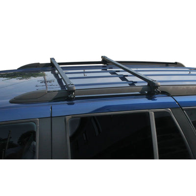 Apex Universal Steel Roof Cross Bars, Side Rail Mounted (Open Box)