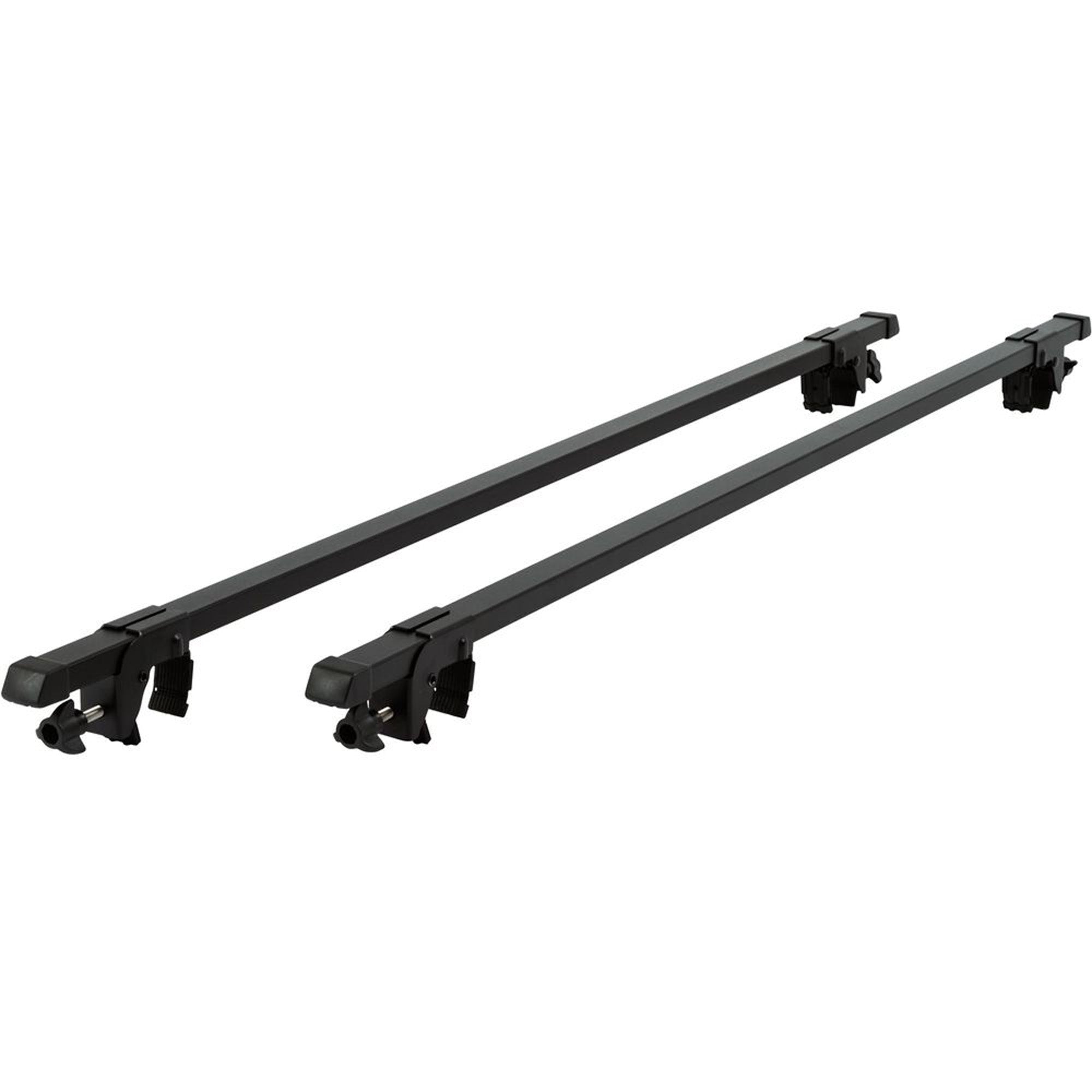Apex Universal Steel Roof Cross Bars, Side Rail Mounted (Open Box)