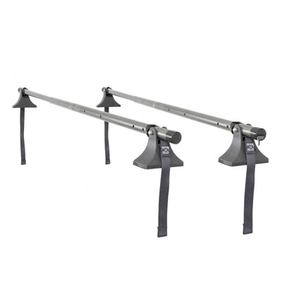Apex Steel Universal Strap-Attached Roof Cross Bars, 44"-60" Wide (Open Box) - VMInnovations