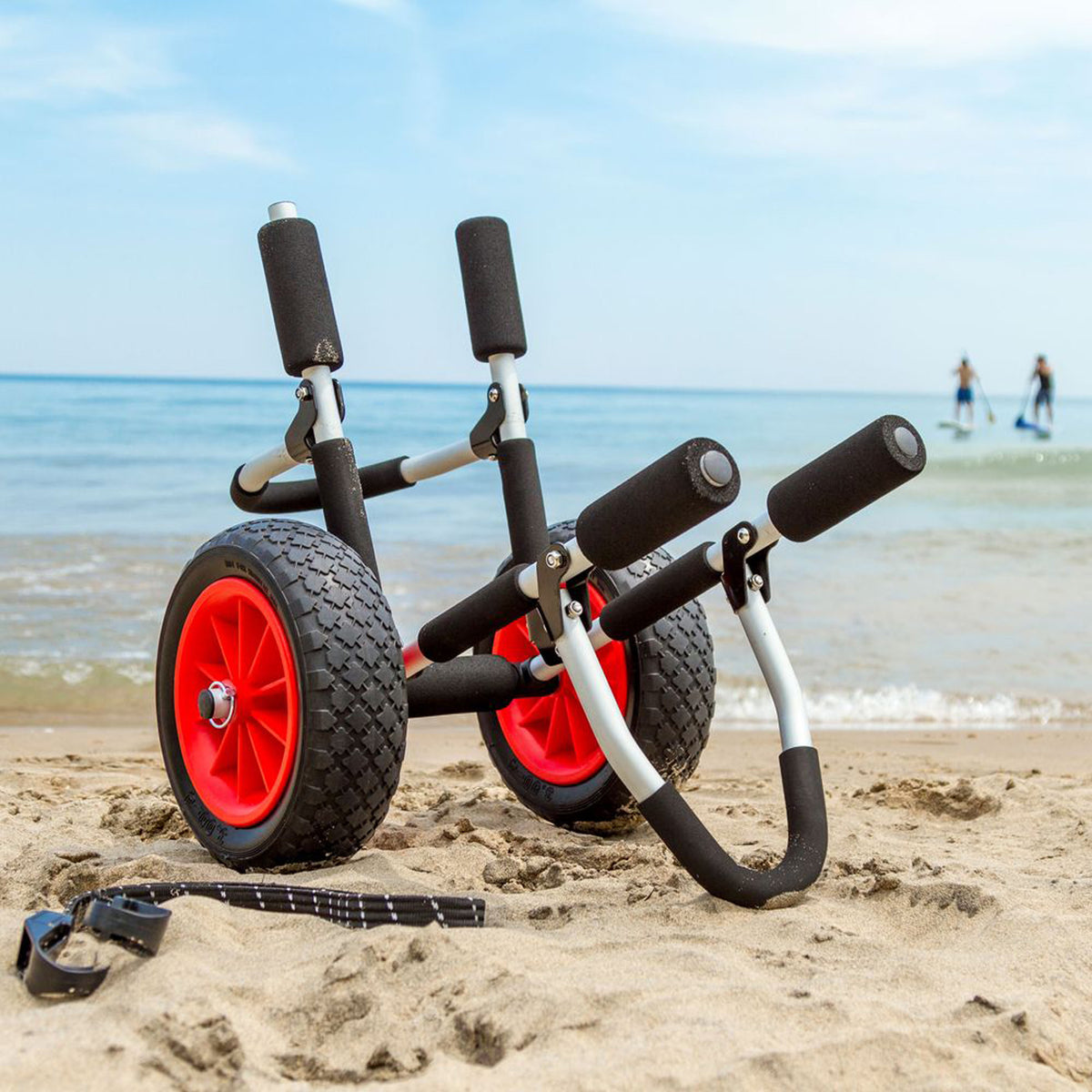 Elevate Outdoor Paddle Board Dolly, Lightweight Aluminum Cart, (Open Box)