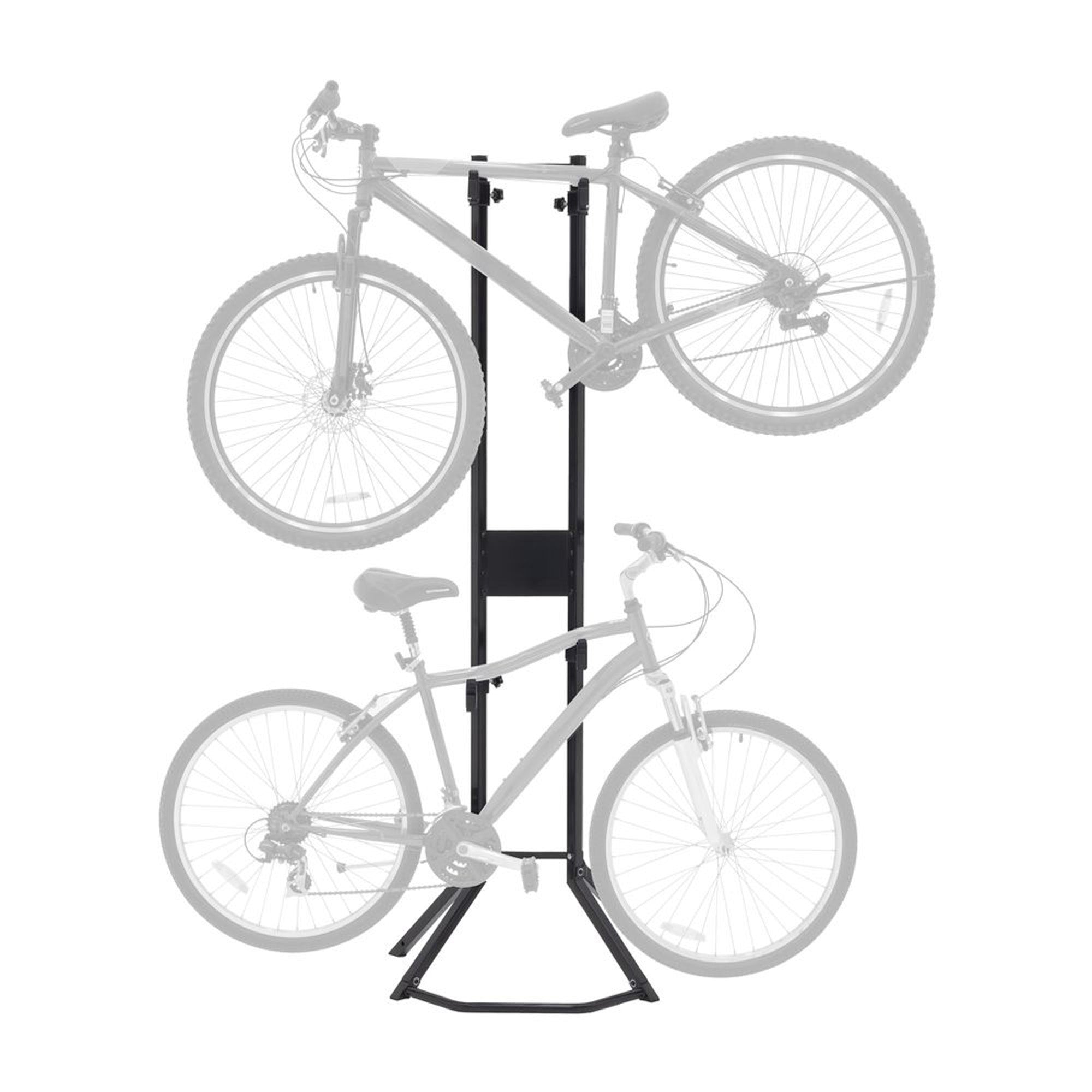 Elevate Outdoor Bike Storage Rack, Vertical Steel Frame Garage Stand (Open Box) - VMInnovations