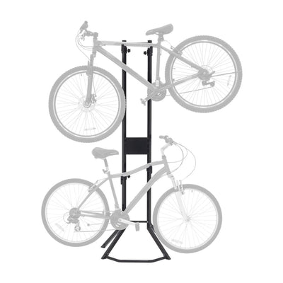 Elevate Outdoor Bike Storage Rack, Vertical Steel Frame Garage Stand (Open Box) - VMInnovations