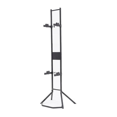 Elevate Outdoor Bike Storage Rack, Vertical Steel Frame Garage Stand (Open Box) - VMInnovations