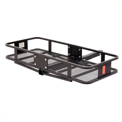 Elevate Outdoor Hitch Cargo Carrier, 60 Inch Steel Folding Rack, 500 Lb Capacity - VMInnovations