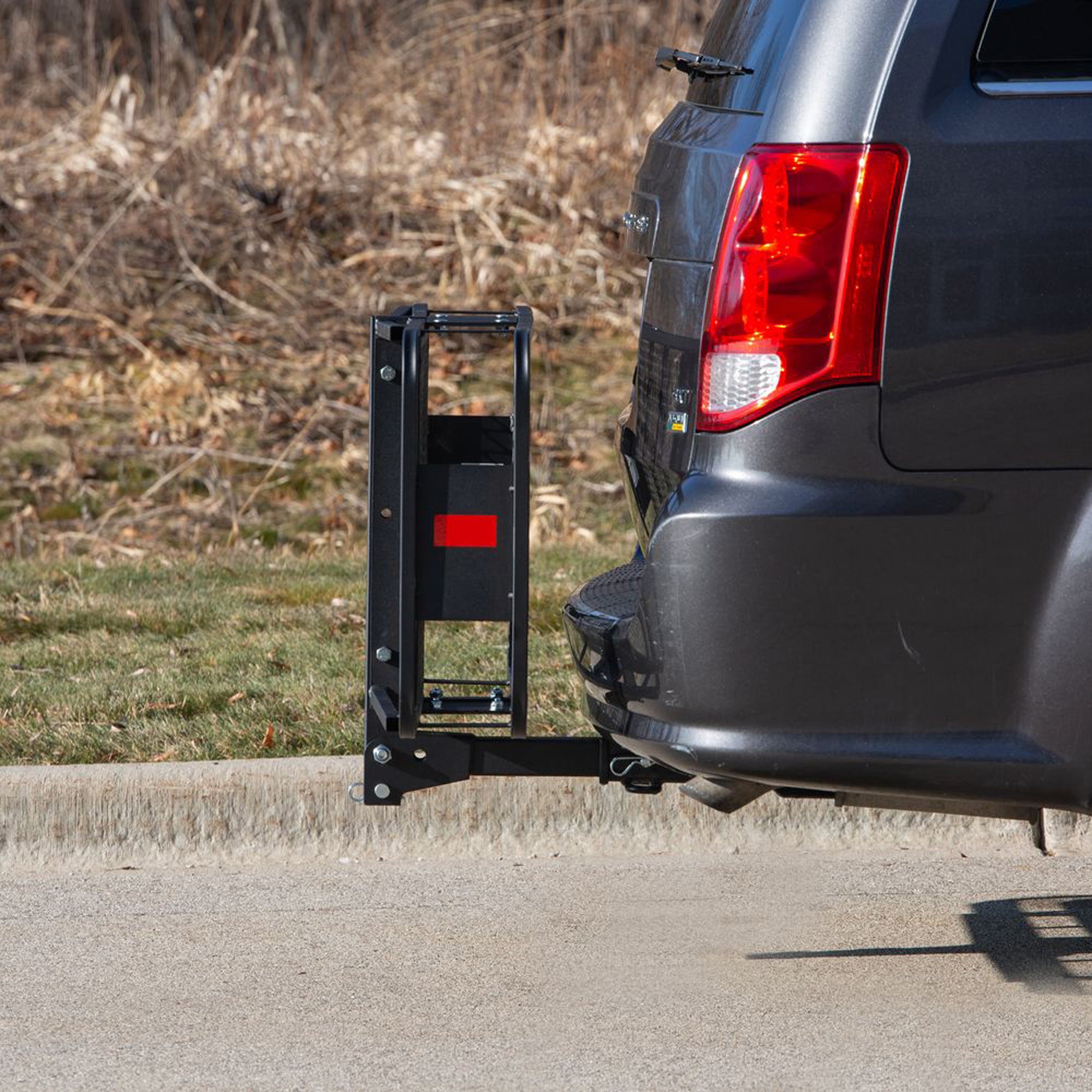 Elevate Outdoor Hitch Cargo Carrier, 60 Inch Steel Folding Rack, 500 Lb Capacity - VMInnovations