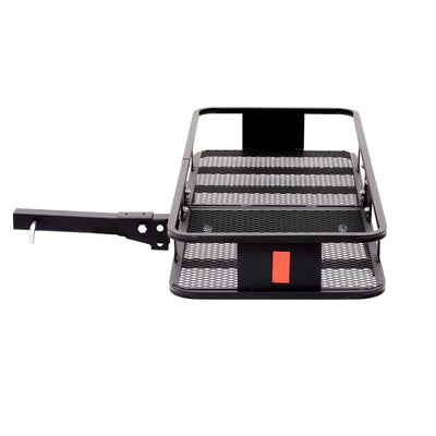 Elevate Outdoor Hitch Cargo Carrier, 60 Inch Steel Folding Rack, 500 Lb Capacity - VMInnovations