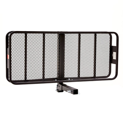 Elevate Outdoor Hitch Cargo Carrier, 60 Inch Steel Folding Rack, 500 Lb Capacity - VMInnovations
