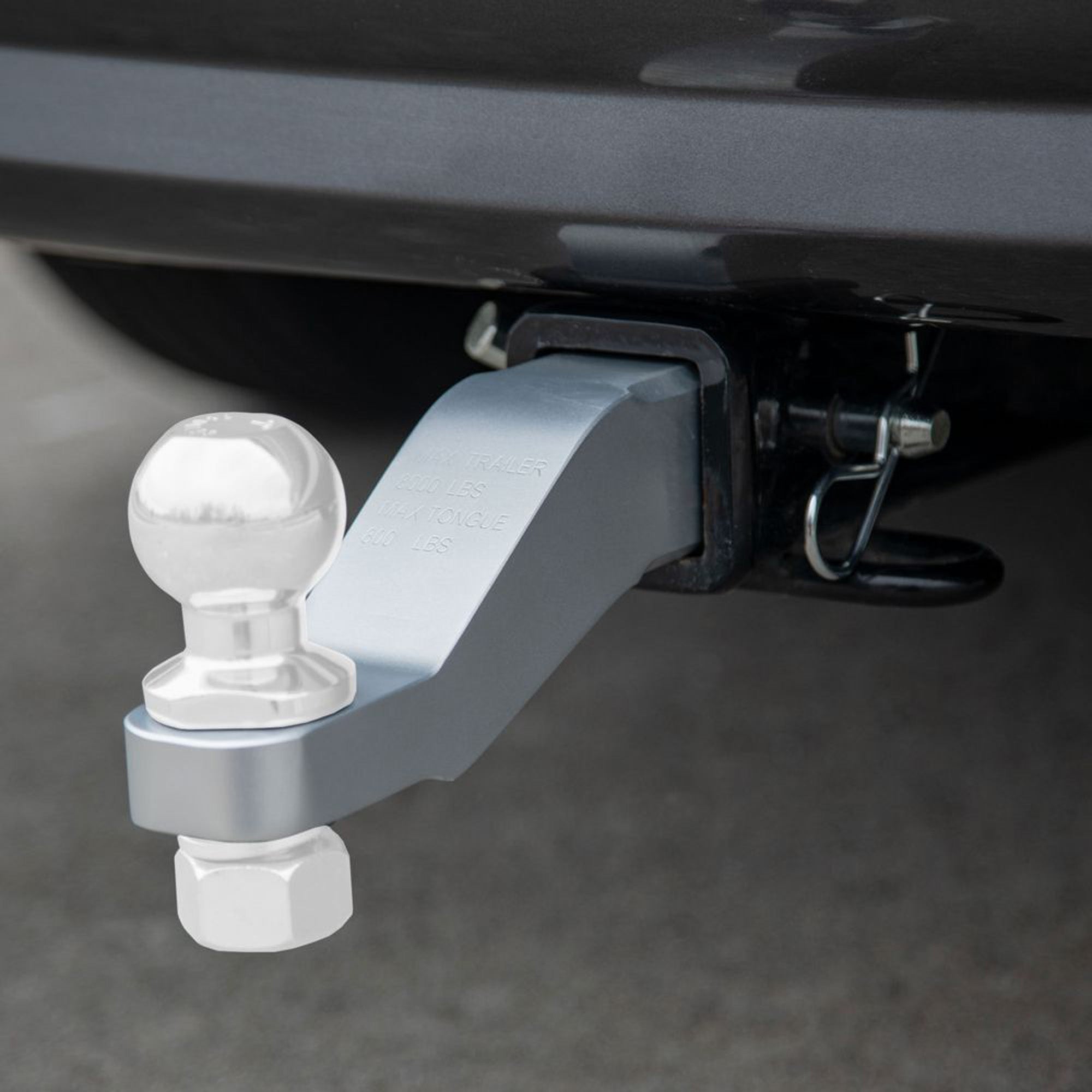 Elevate Outdoor Aluminum Hitch Ball Mount for 2" Receiver, Heavy Duty Tow Mount - VMInnovations
