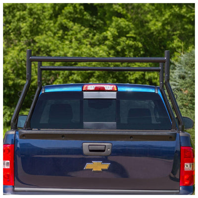 Truck Rack Aluminum Adjustable Pickup Bed Utility Rack for Cargo (Open Box)